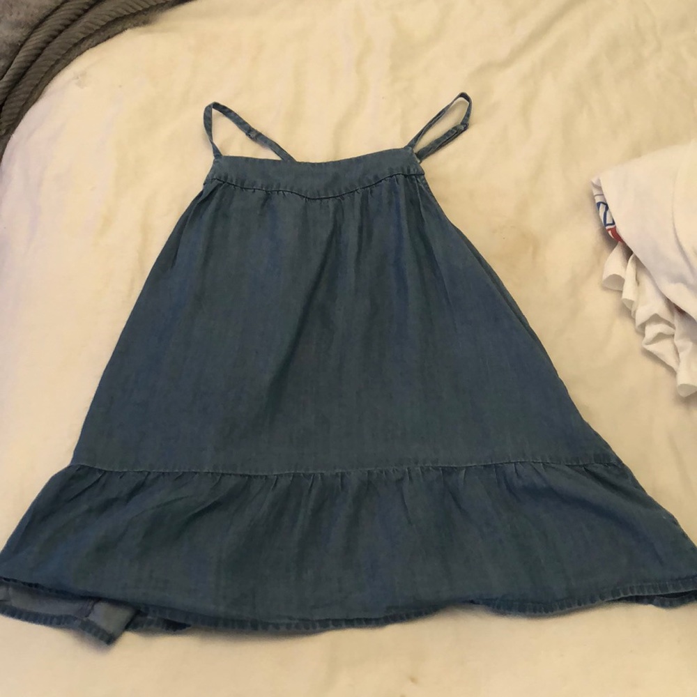 Denim Spaghetti strapped top